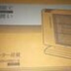 電気新品ストーブ　水道ホース　ファンヒーターの画像