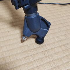 （中古）ダイワ業務用三脚　H390 （中古）三脚アダプター　Panasonic　SHAN-TM700の画像