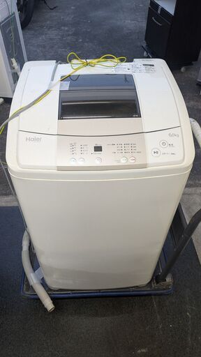 ハイアール Hairer 全自動洗濯機 6.0kg JW-K60H 2015年製 風乾燥