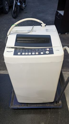 Hisense ハイセンス 5.5kg 全自動洗濯機 HW-T55C 2019年製