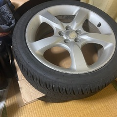 レガシー　アルミホイール17インチ　スタッドレス　スバル　