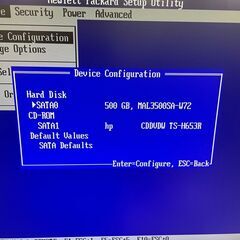 【HP】 ヒューレット・パッカード Compaq6000 Pro SFF デスクトップ パソコン AT492AV Win10 Pro 32bit Celeron E3300 2.50GHz 2GB HDD 500GB N0518の画像