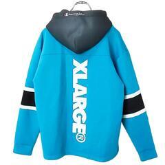 Champion×XLARGEコラボパーカー & XLARGEパーカー　2着まとめ売りの画像