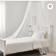 IKEA ブリーネ　ベット天蓋レース