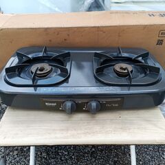 ★お届け可!!★ リンナイ 2口ガスコンロ ガステーブル LPガス RTS-2KEの画像