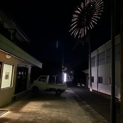 淡路島西海岸お線香の町江井に火の玉