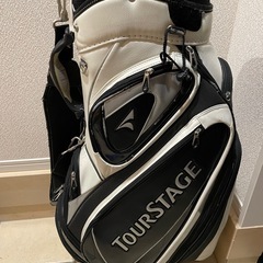 受付終了　キャディバッグ　ツアーステージ　ブリヂストンの画像