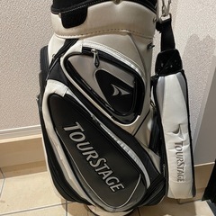 受付終了　キャディバッグ　ツアーステージ　ブリヂストンの画像