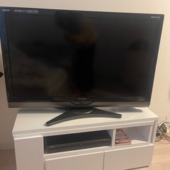 【売】【譲り先決定】40v SHARP AQUOS TV　
