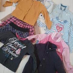 130㎝～　女の子　冬用　中古　まとめて10点