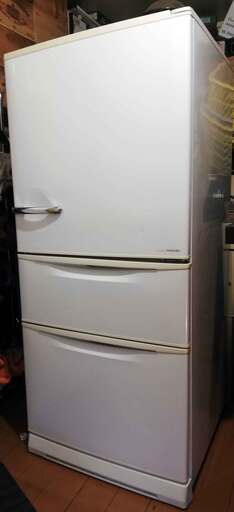 東芝 ◆ コンパクト 3ドア 冷蔵庫 GR-T25MV(H) ホワイトグレー 246L 大容量 省スペース 省電力 2004y ◆ TOSHIBA