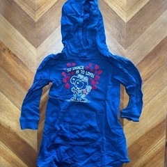 【無料】鈴鹿10 ユニクロUTスヌーピー柄ロングスウェットパーカ...