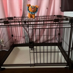 犬のゲージ。8ヶ月ぐらいしか使ってません。