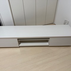 横幅150cm テレビ台 白色