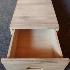 桐の収納ボックス（引き出し)の画像