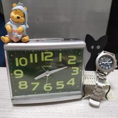 目覚まし⏰️じゃ−無いょ電池交換済み☝️SEIKOALBASUR...