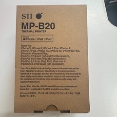 MP-B20レシートプリンター
の画像