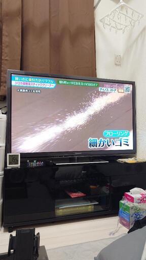 お話中。Panasonic液晶テレビ Panasonicテレビ台セット