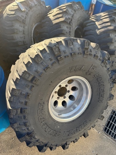 15インチタイヤホイール 4本セット ランクル、サーフ 等