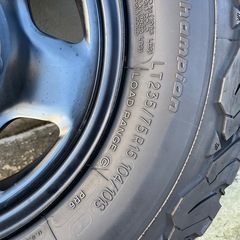 ハイエース　グッドリッチ　235 75R15の画像