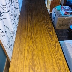 【決まりました❗️✨】折りたたみ長テーブルの画像