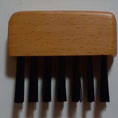 無印良品のプナ素材お手入れブラシヘアブラシ用