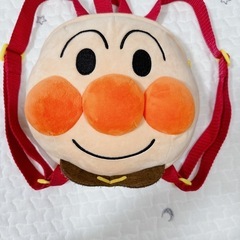 アンパンマン　子供用　リュック　カバン　鞄　ふんわりフェイスリュックの画像