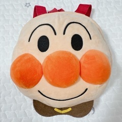 アンパンマン　子供用　リュック　カバン　鞄　ふんわりフェイスリュックの画像