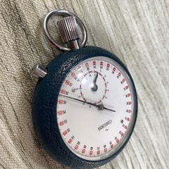 SEIKO セイコー ストップウォッチ カバー付 機械式　手巻きの画像