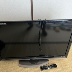 差し上げます　シャープ　AQUOS 40型テレビ 