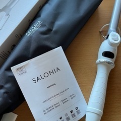 ヘアアイロン　コテ　サロニア　の画像
