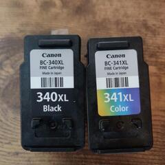 【純正】キャノンインク　BC-340XL BC-341XL 黒&...
