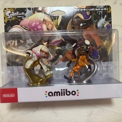 ✳︎値下げしました✳︎スプラトゥーン3 定価8800円　⭐︎最新⭐︎ amiibo ４体セット　の画像