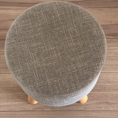 木製スツール（カバー脱着可）の画像