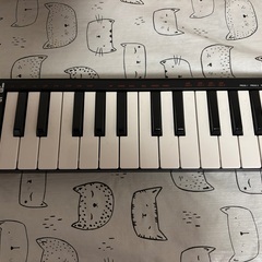 アカイ MIDIキーボード 25鍵 コンパクトサイズ 中古　作動状態良好。の画像