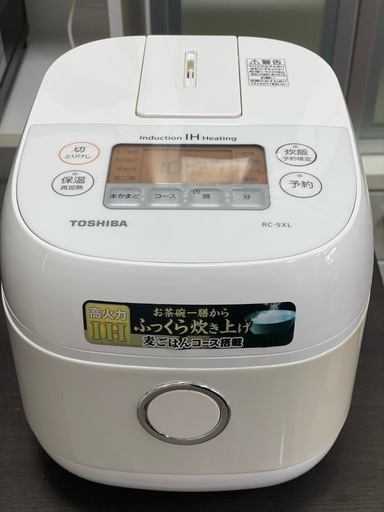 IHジャー炊飯器　3合炊き　TOSHIBA 2017年