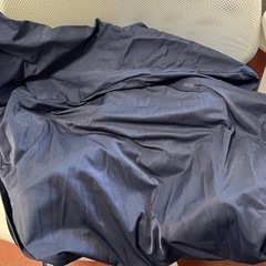 無印良品　体にフィットするソファ　カバー　ネイビー