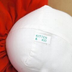 レトロ KITTEN&KID 女の子 人形 サンタガール 高さ約20cm クリスマス 座りポーズ 少女 サンタ帽 ぬいぐるみ 札幌市 清田区 平岡の画像