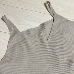ニットキャミワンピースの画像