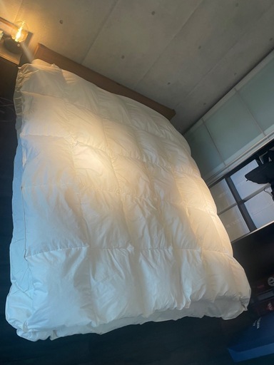 「IKEA FJÄLLARNIKA オールシーズン掛け布団（2枚セット）200x200cm  - ベッド、マットレスとのセット可！