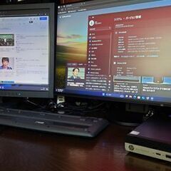 インテル8世代 SSD:MVMe Wi-Fi/Bluetooth/LAN内蔵。Windows11Pro保証高性能超小型省エネ Core i5 CPU ハイエンドEliteDesk800G4 DM デスクトップパソコン 日本HP社日本製東京生産高級機。モニター出力ディスプレーポート２口+VGAマルチ３画面出力OK。Made in Japanﾒｲﾄﾞｲﾝｼﾞｬﾊﾟﾝ。Q370。追加MVMeドライブ・KB/Mouse・スピーカー・モニターのoption。東京都府中市、決済相談可の画像