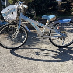 小学生ギア付き　自転車24インチ