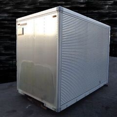 トラックコンテナ 箱 3200x1880x2400 背高 アルミバン 冷凍冷蔵 保冷 倉庫 物置 ガレージ コンテナハウス 愛媛より