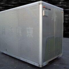 トラックコンテナ 箱 3200x1880x2400 背高 アルミバン 冷凍冷蔵 保冷 倉庫 物置 ガレージ コンテナハウス 愛媛より