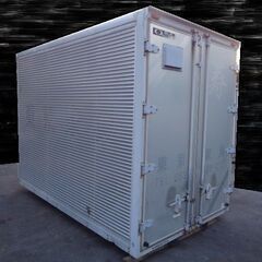 トラックコンテナ 箱 3200x1880x2400 背高 アルミバン 冷凍冷蔵 保冷 倉庫 物置 ガレージ コンテナハウス 愛媛より