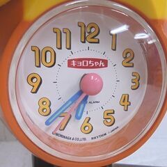 当時物 キョロちゃん おしゃべり目覚まし時計 4RE580 リズム時計工業 森永 チョコボール 札幌市 白石店の画像