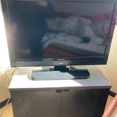 32型　テレビ＋テレビ台＋DVDレコーダー
