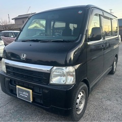【支払総額12.8万円】激安ワゴン車！バモスターボ車検令和7年1...