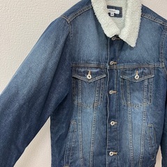 Nylausナイラス　裏ボアデニムジャケット Mサイズの画像