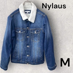 Nylausナイラス　裏ボアデニムジャケット Mサイズ